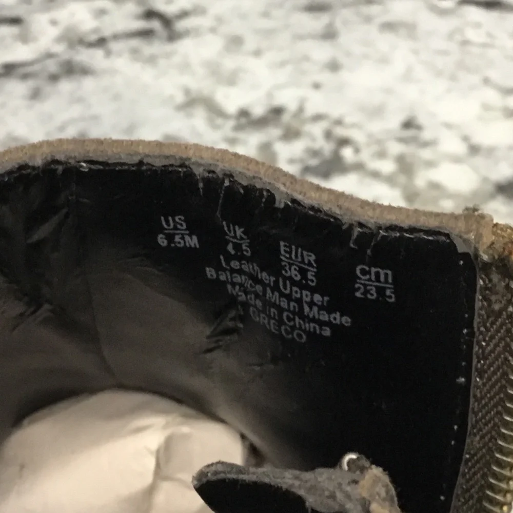 Franco Sarto Greco Suede Ankle Boot Booties - Picture 9 of 13